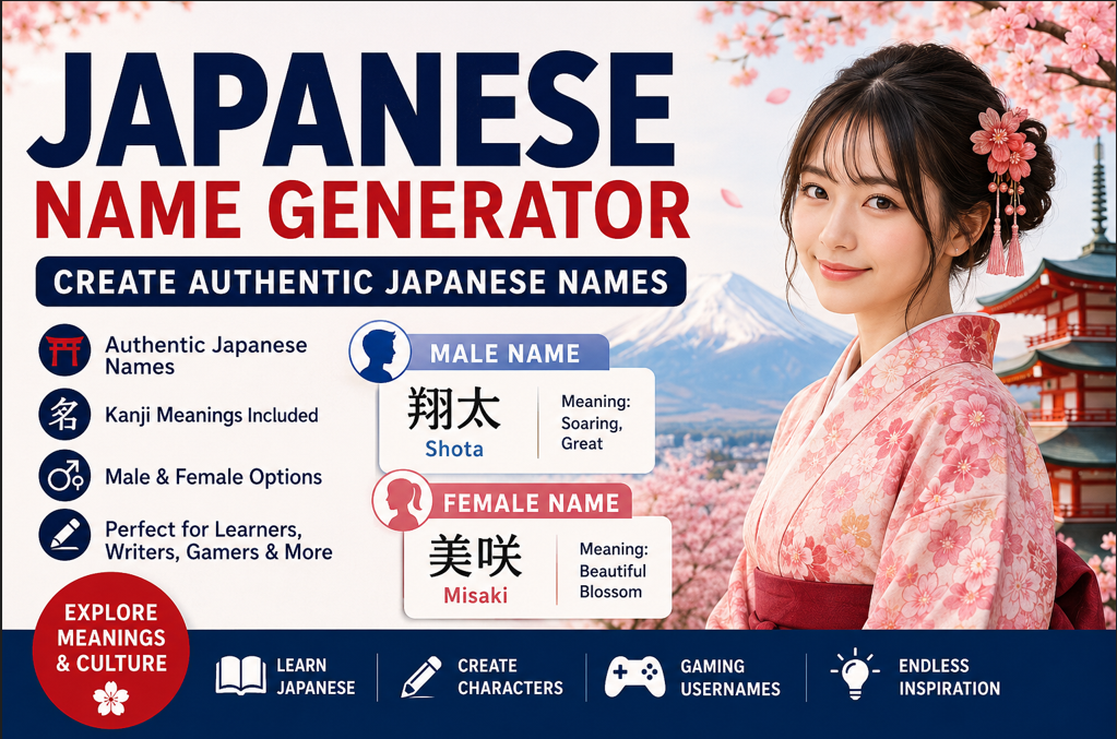 Japanese Name Generator