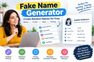 Fake Name Generator: Create Realistic Names Online